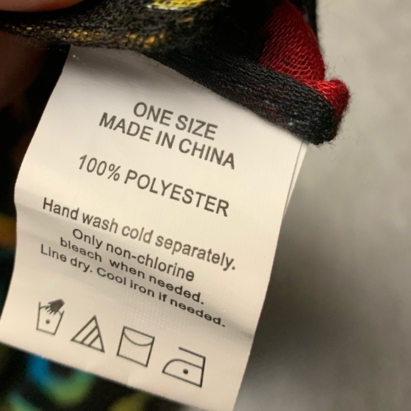 Sheer rainbow animal print infinity scarf - Picture 4 of 5